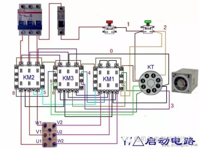 三相异步电动机控制电路图_电动机控制电路精选