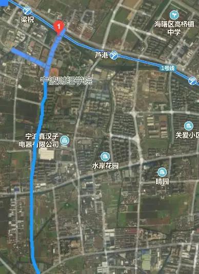 宁波高桥庙洪路北延和江北洪塘的洪塘中路相接一直到洪塘影剧院