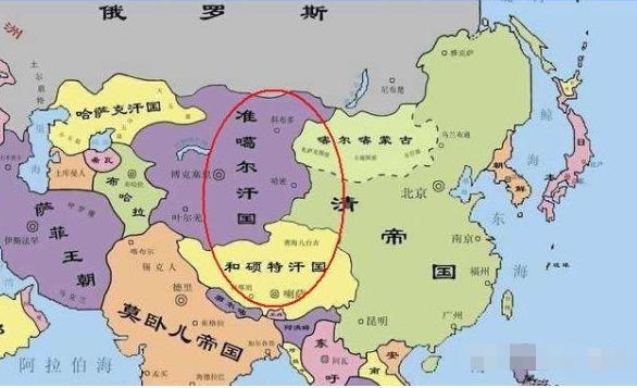 搅扰大清三代君主拥有700万领土的准噶尔连俄国也不是对手