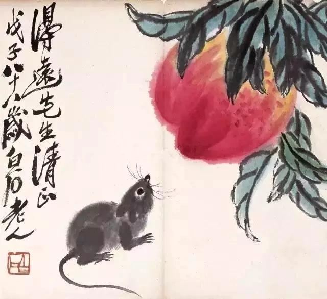 李苦禅:师傅齐老画的老鼠,让猫看了都挪不开步