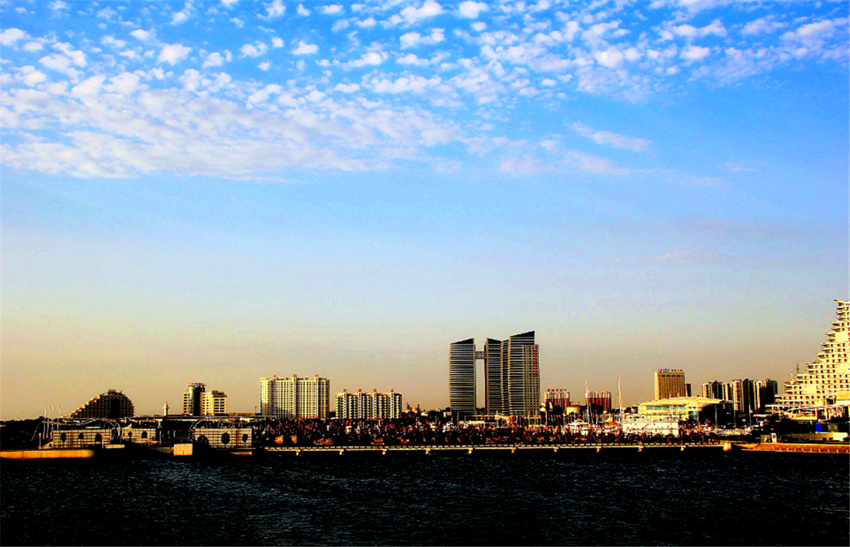 日照沿海全景