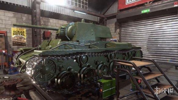 修复翻新坦克！《坦克修理模拟器》Steam发售自带中文