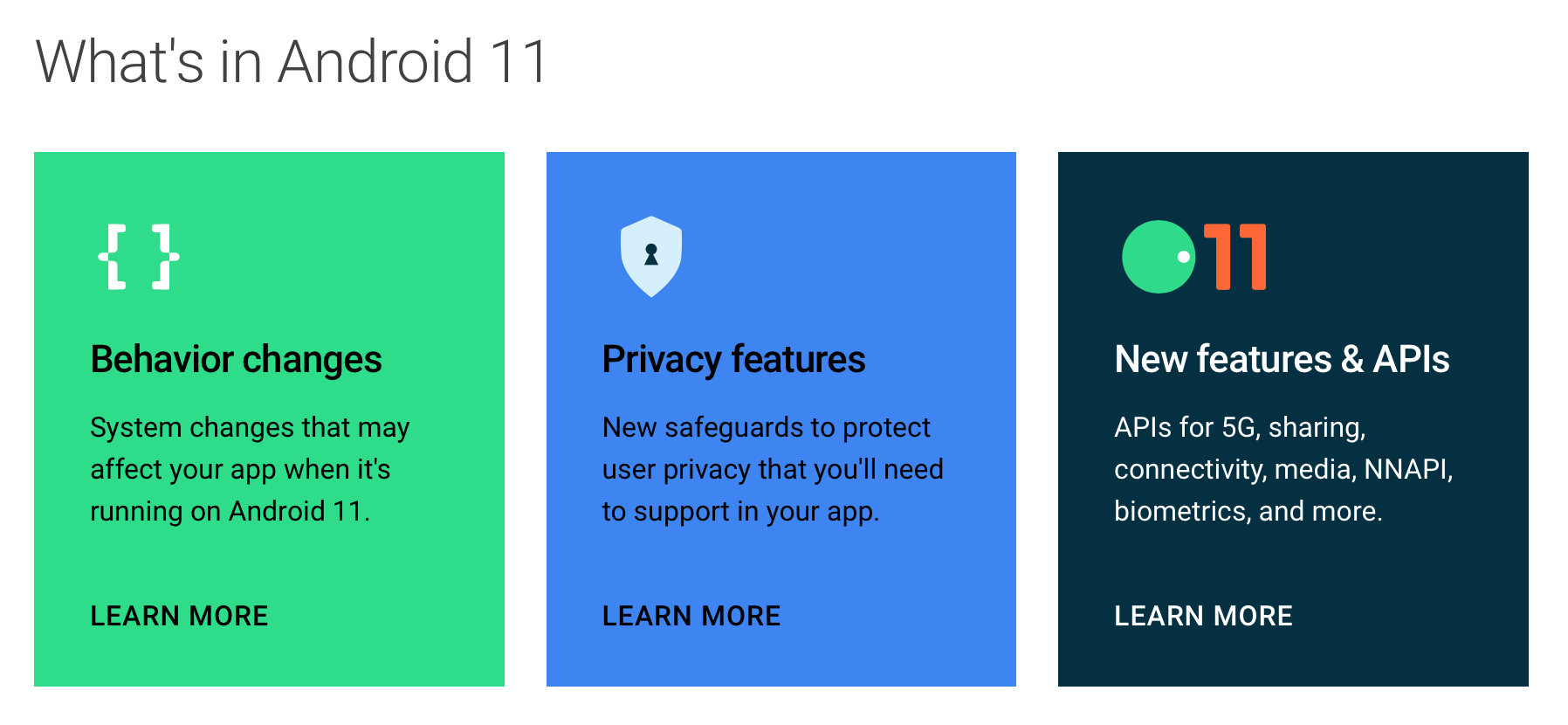 看点汇总：Android11首个开发者预览版的20个新特性