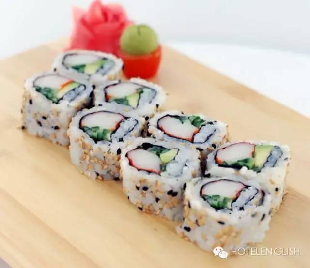 [语音]这些寿司的英文怎么说?日本料理英文全解系列1