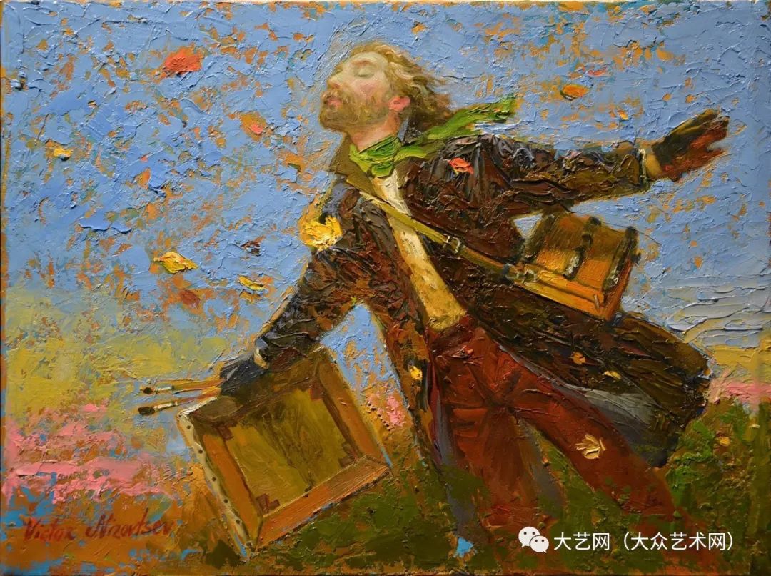 大众艺术网异想天开的稚趣视界俄罗斯梦幻主义画家维克多尼佐夫采夫