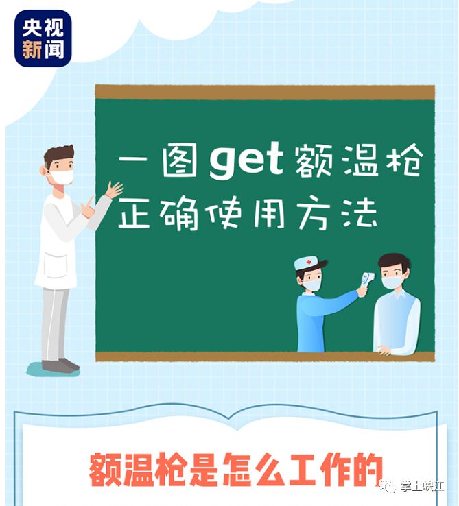 测额头还是测手腕?一图get额温枪正确使用方法