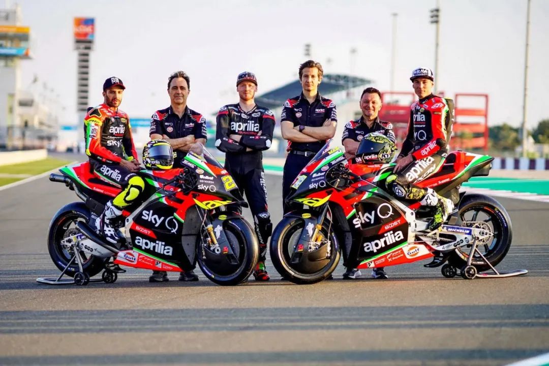 motogp 2020:阿普利亚工厂车队,新的 rs-gp