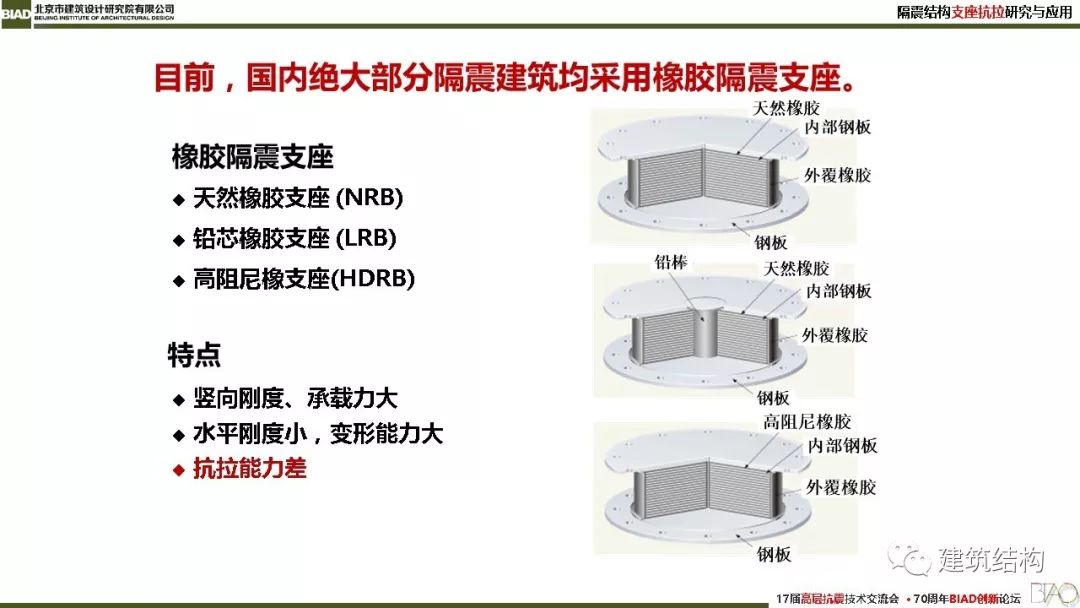 建筑结构丨隔震结构支座抗拉性能如何实例告诉你