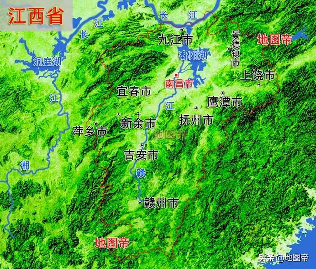 江西省会为何在南昌，而不在九江？