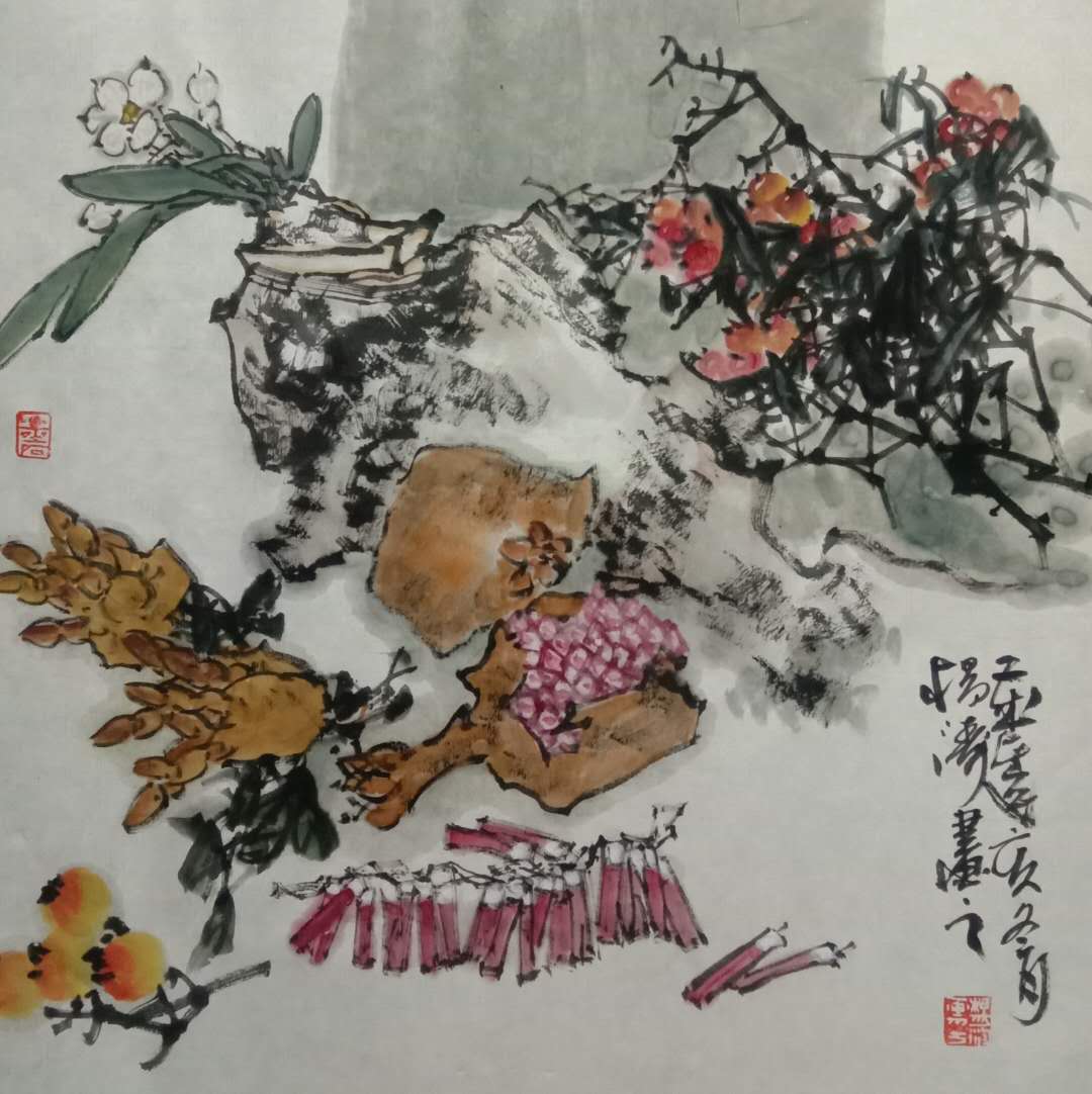 著名画家杨涛作品赏析