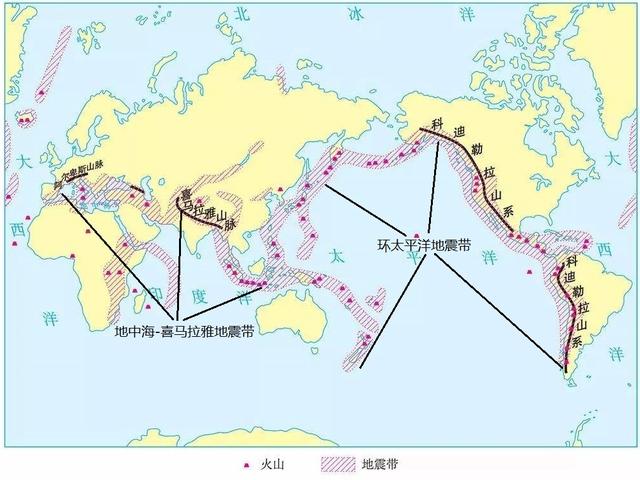 读中国主要地震带分布图寻找我国地震灾害风险较低的地区