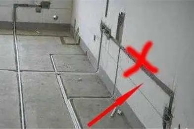 传统水电平面图纸