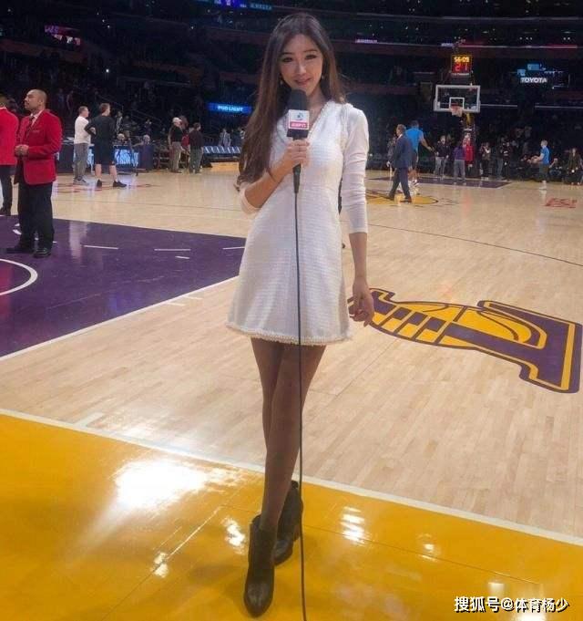 她已经成为全中国采访合作nba球星最多的女主播