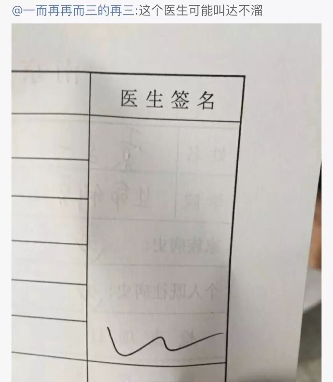 为什么医生的字体如此飘逸？