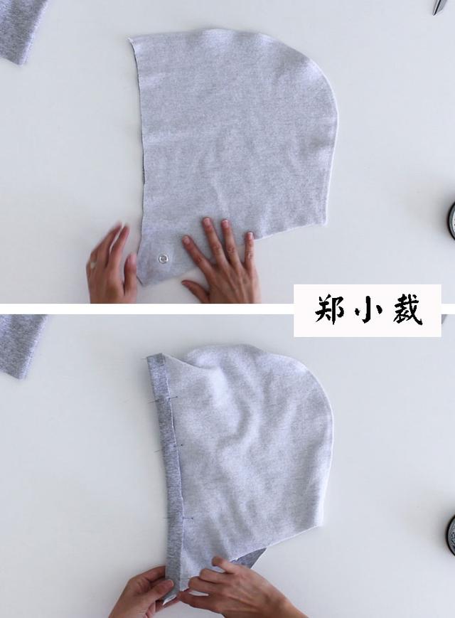 制作一件经典的连帽卫衣,有详细的裁剪图分析,和缝制教学全过程