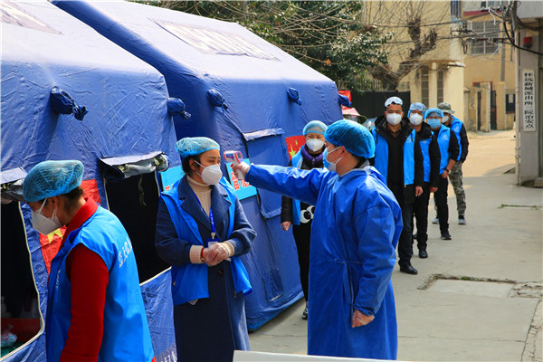 壹基金联合救灾安徽蚌埠伙伴在行动