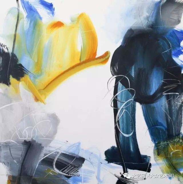 画和作为平面设计师的职业生涯的基础上,她目前正在追求她的抽象意象