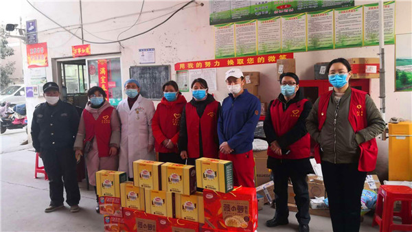 壹基金联合救灾安徽蚌埠伙伴在行动