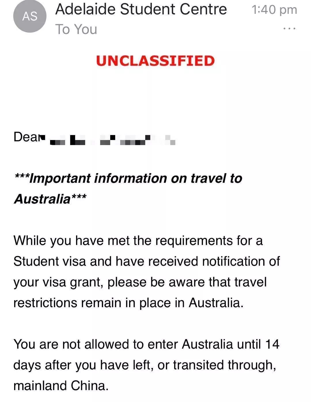 澳洲留学境外留学生签证恢复下签啦 内附热门中转国家及注意事项