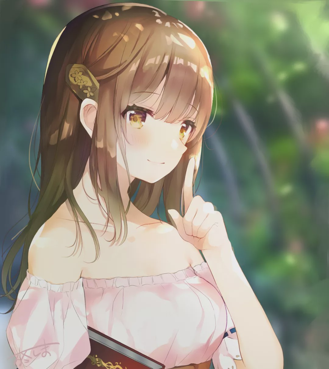 二次元小姐姐:画师万冬しま的插画作品