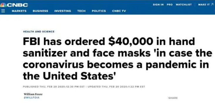 美国吹哨人爆料:感染或超1000例，CDC刻意隐瞒?