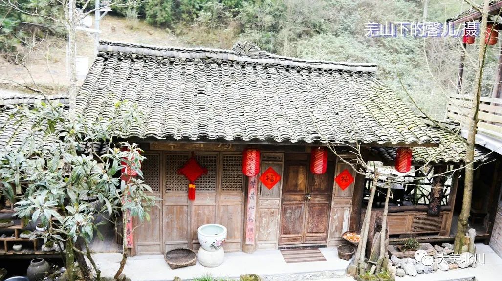 烟雨溪四川绵阳北川擂鼓的世外桃园