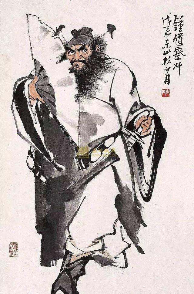 民间传说中的万应之神,镇妖驱邪,还人间太平_钟馗