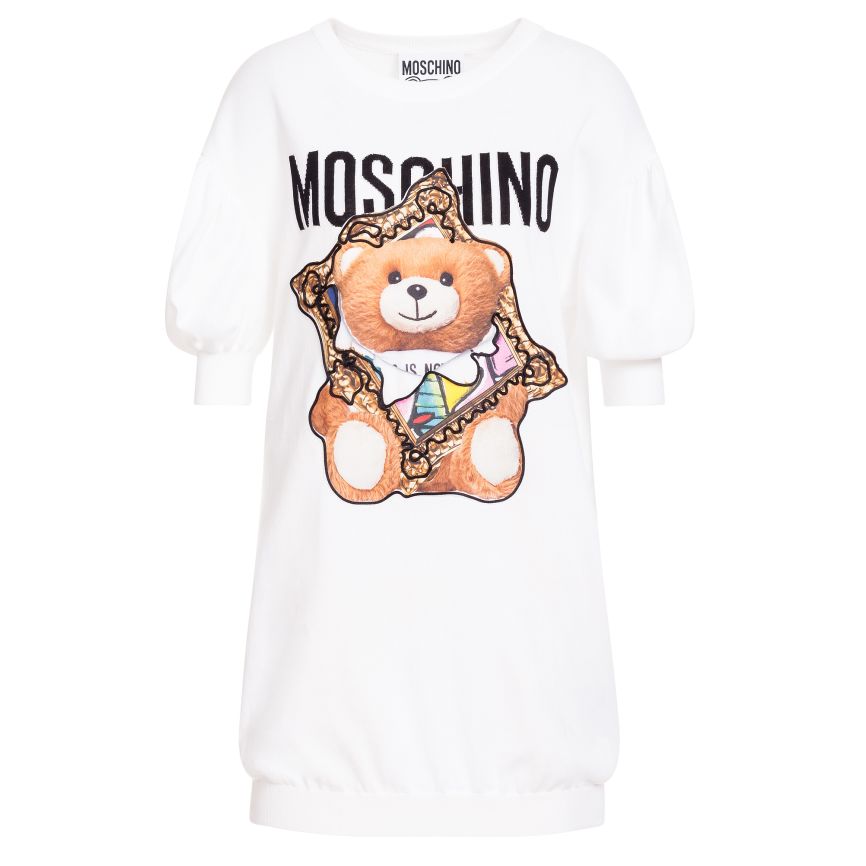 「宅家时尚秀」moschino | 2020春夏系列 画框泰迪小熊展现独特艺术