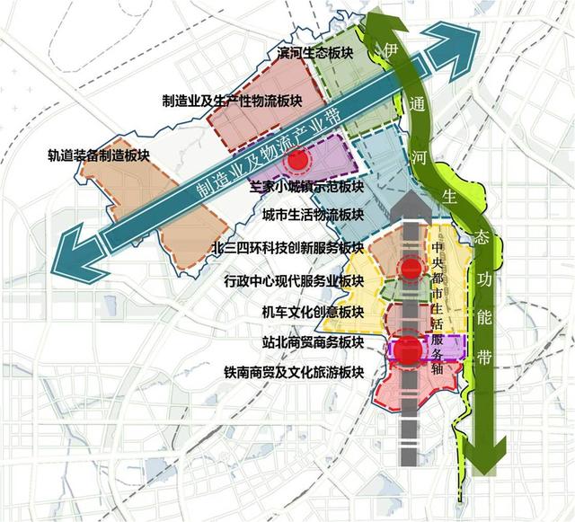 长春市宽城区兰家镇——未来发展空间结构规划