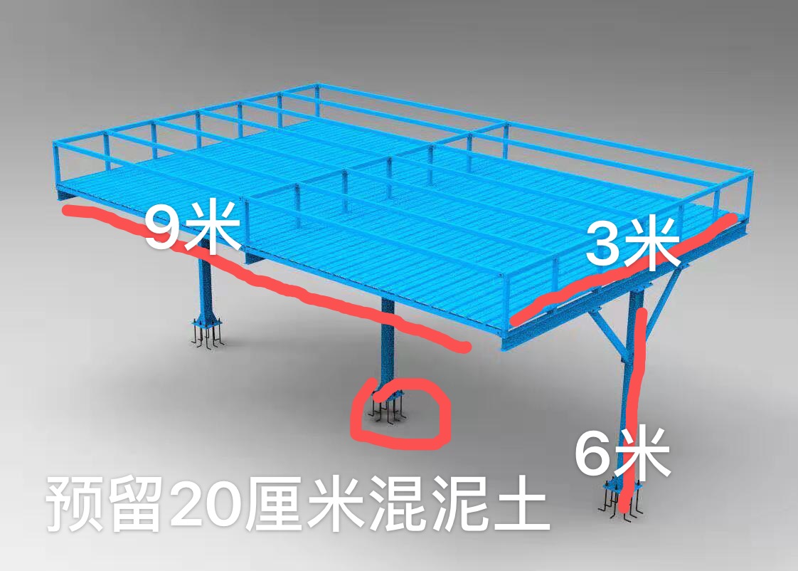 建筑工地钢筋加工棚