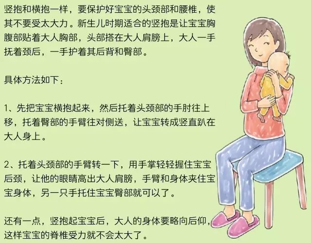 新生儿小小的应该怎么抱呐儿科医生妈妈图解教你正确抱娃姿势