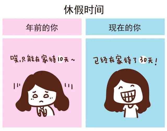 漫画年前的你vs现在的你真是让人毫无防备啊