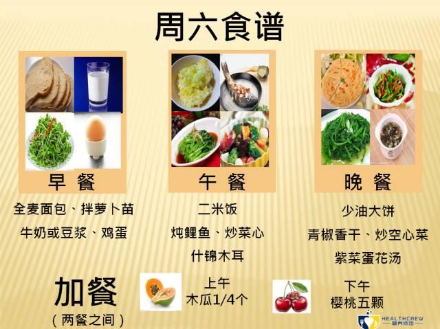 糖尿病人饮食食谱