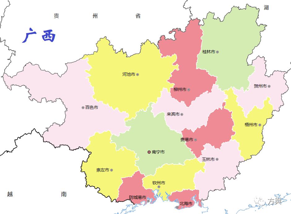【广西】广西各地级市2019年gdp汇总_数据图片