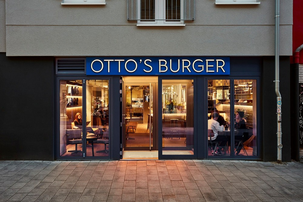 德国科隆·otto"s burger汉堡餐厅设计 |studio modijefsky