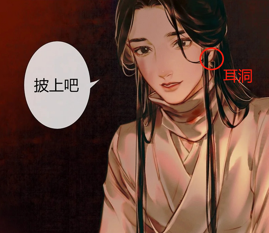 《天官赐福》画师对细节有多执着?你仔细看过谢怜的耳朵吗?