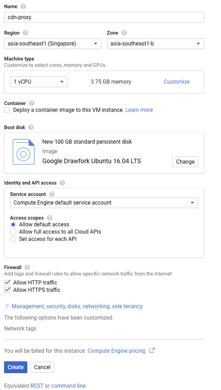 使用 Nginx 实例组实现 CDN 外部源站