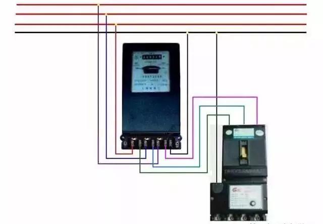 开关,电机,断路器,电热偶,电表接线图大全