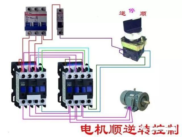 开关,电机,断路器,电热偶,电表接线图大全