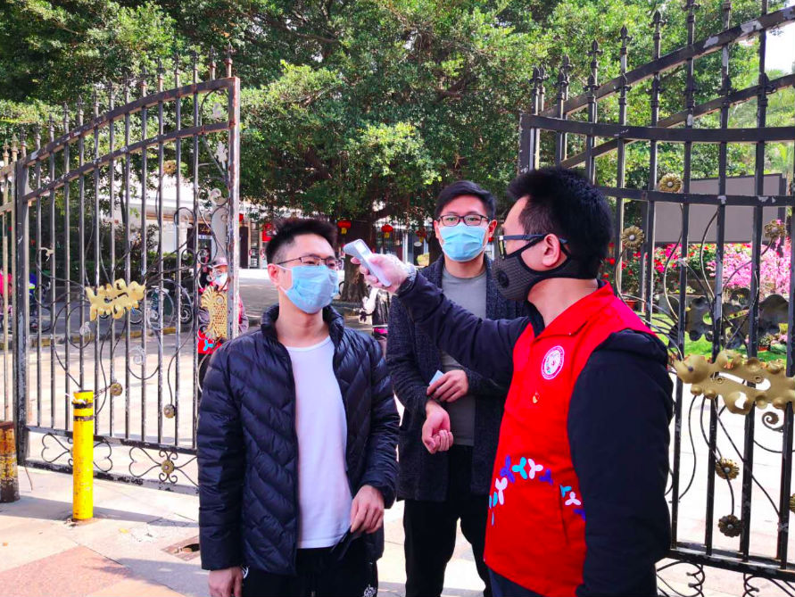 深圳西乡在防疫中体现城市文明