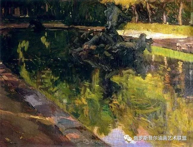 现代西班牙绘画院校领袖华金索罗拉巴斯提达油画作品欣赏