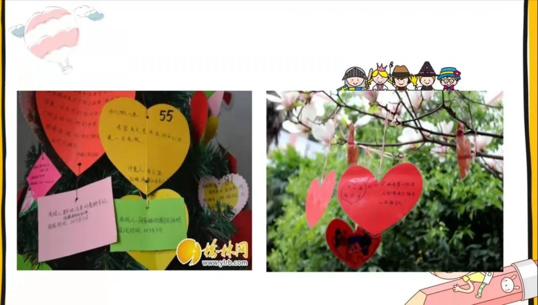 如:不使用一次性筷子,节约纸张,做护树卡,爱心卡等.