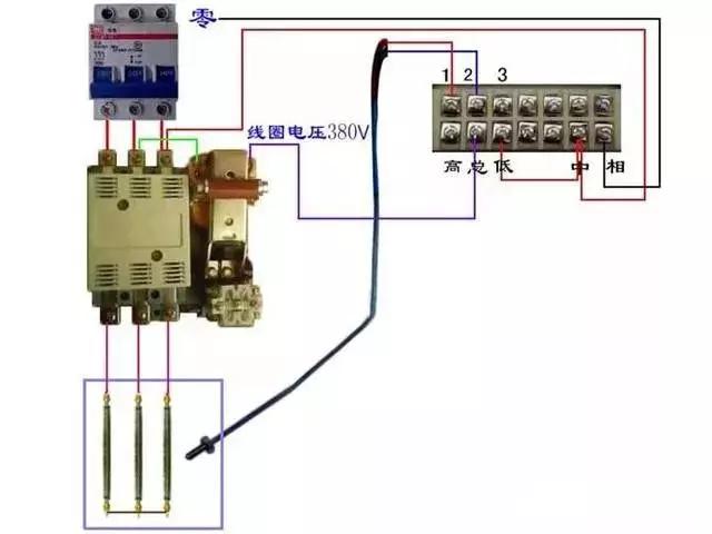 开关,电机,断路器,电热偶,电表接线图大全