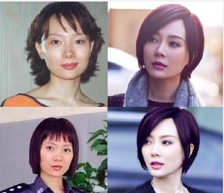 《完美关系》中几位明星的旧照,陈数看起来完全是个硬朗的女汉子