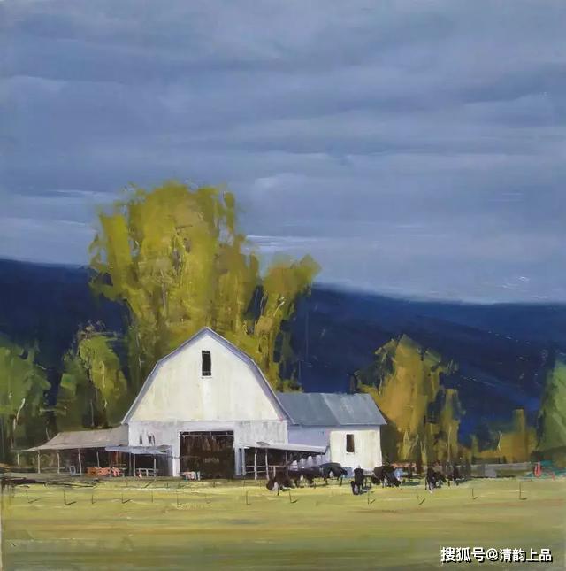 美国画家joshua Clare的风景油画欣赏 创作