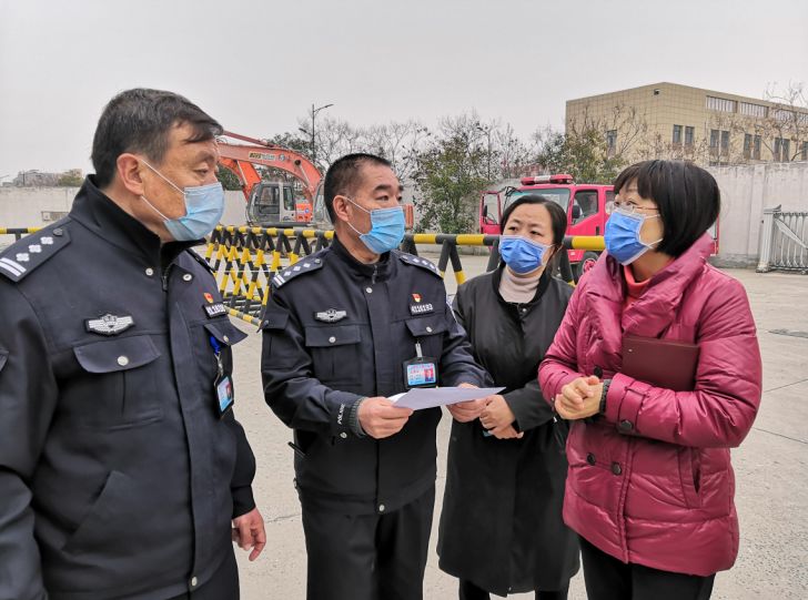 开封市中心医院新冠疫情防控指导宣教小组进驻河南省第一监狱