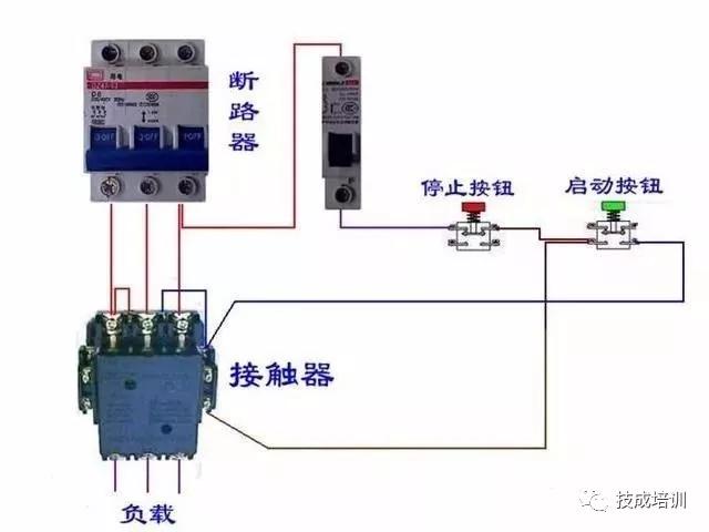 超全的接线图包含各种开关接触器断路器热电偶电能表