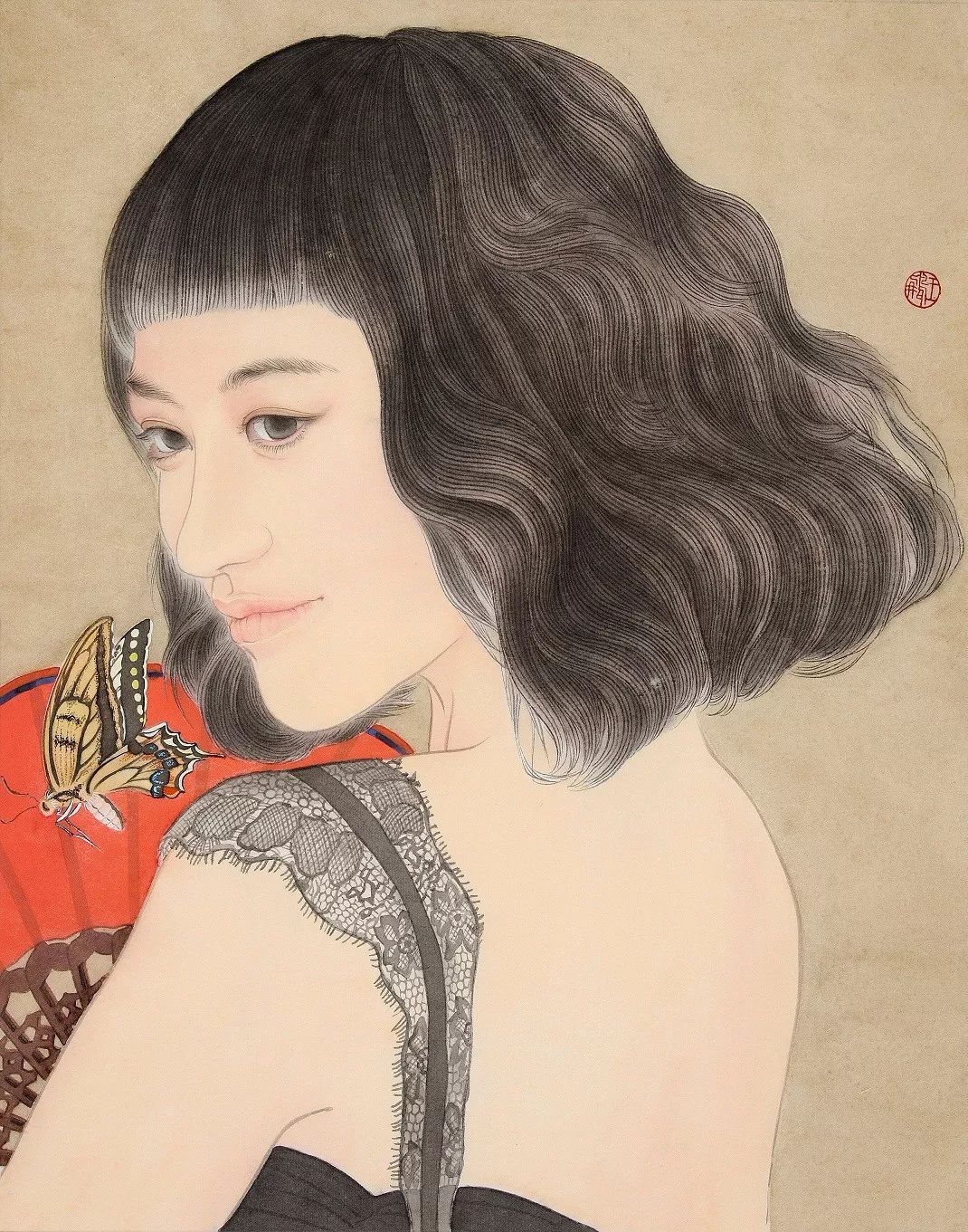 从7岁开始，画仕女就成了他心之所往_搜狐网