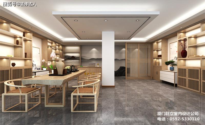 茶室设计装修效果_茶叶店怎么设计中式风格