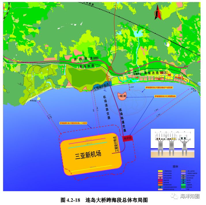 三亚新机场人工岛填海工程海洋环评第三次信息公示人工岛填海项目即将